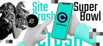 coinbase site crashes