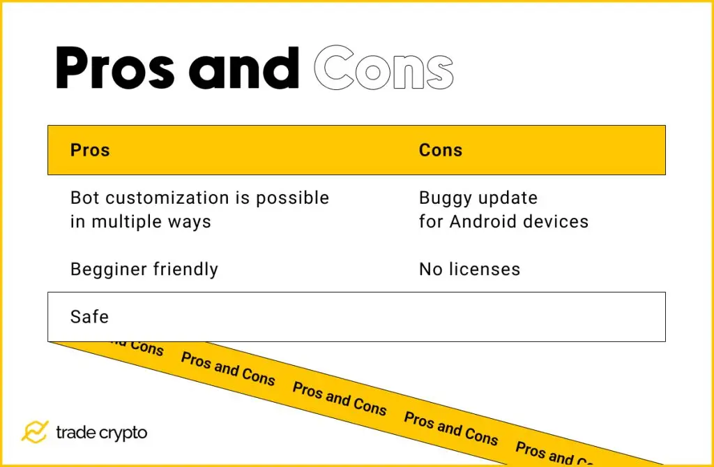 Cryptohopper pros and cons