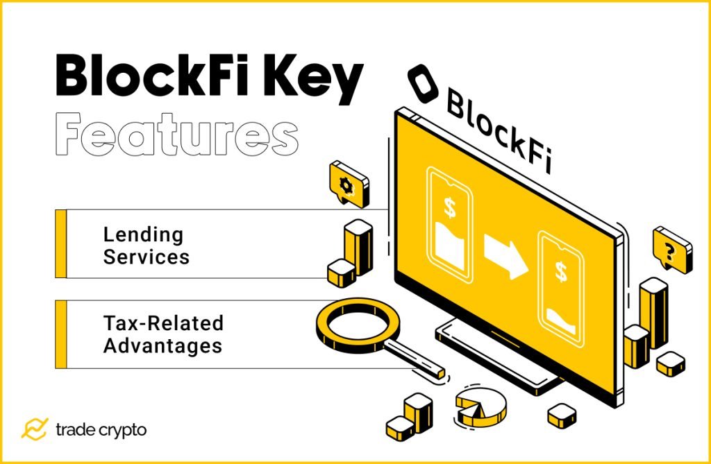 BlockFi Key Features: Lending Services