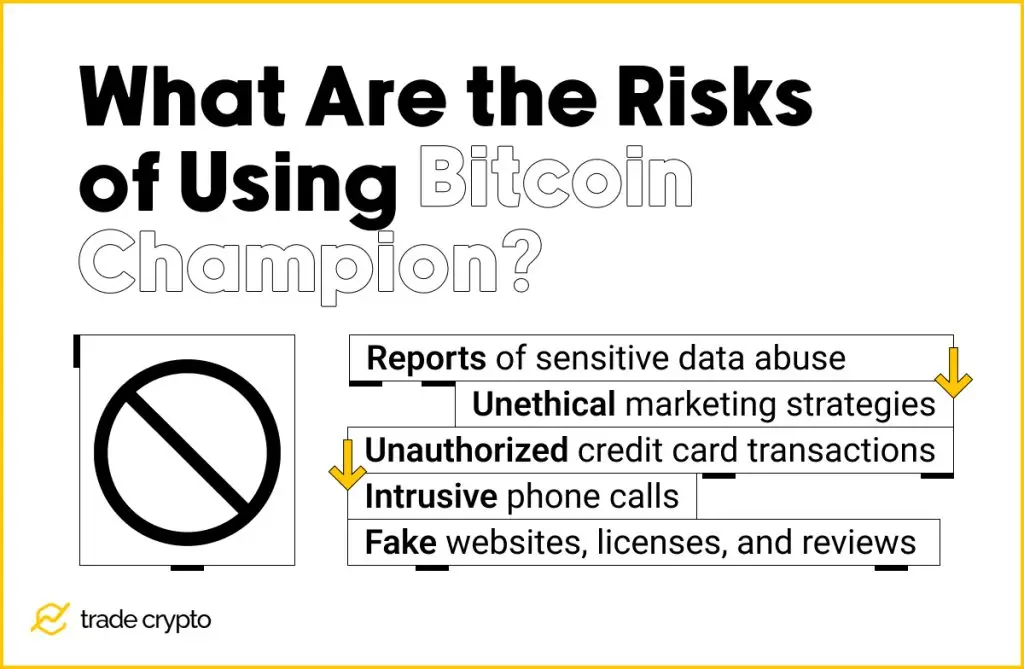 The risks of using Bitcoin Champion