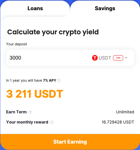 Calculate your crypto yield 