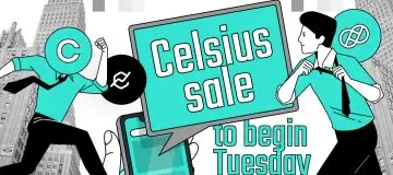 Coinbase and Gemini join Celsius sale to begin Tuesday