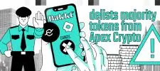 Bakkt delists majority tokens from Apex Crypto over concerns