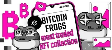 Pepe-themed Bitcoin Frogs become most traded NFT collection