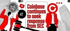 Coinbase continues to seek response from SEC to rulemaking