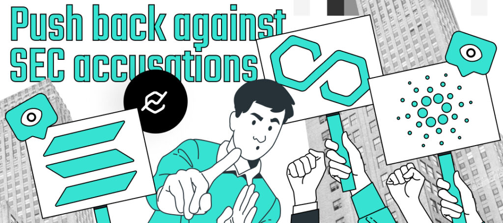 Solana, Polygon, Cardano push back against SEC accusations